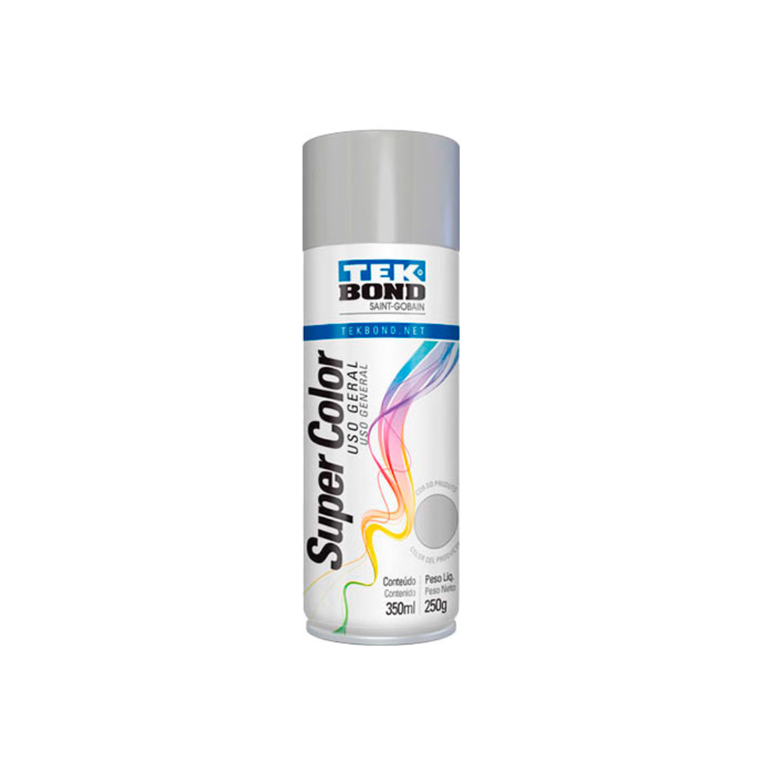 SPRAY TEK USO GERAL ALUMINIO 350ML