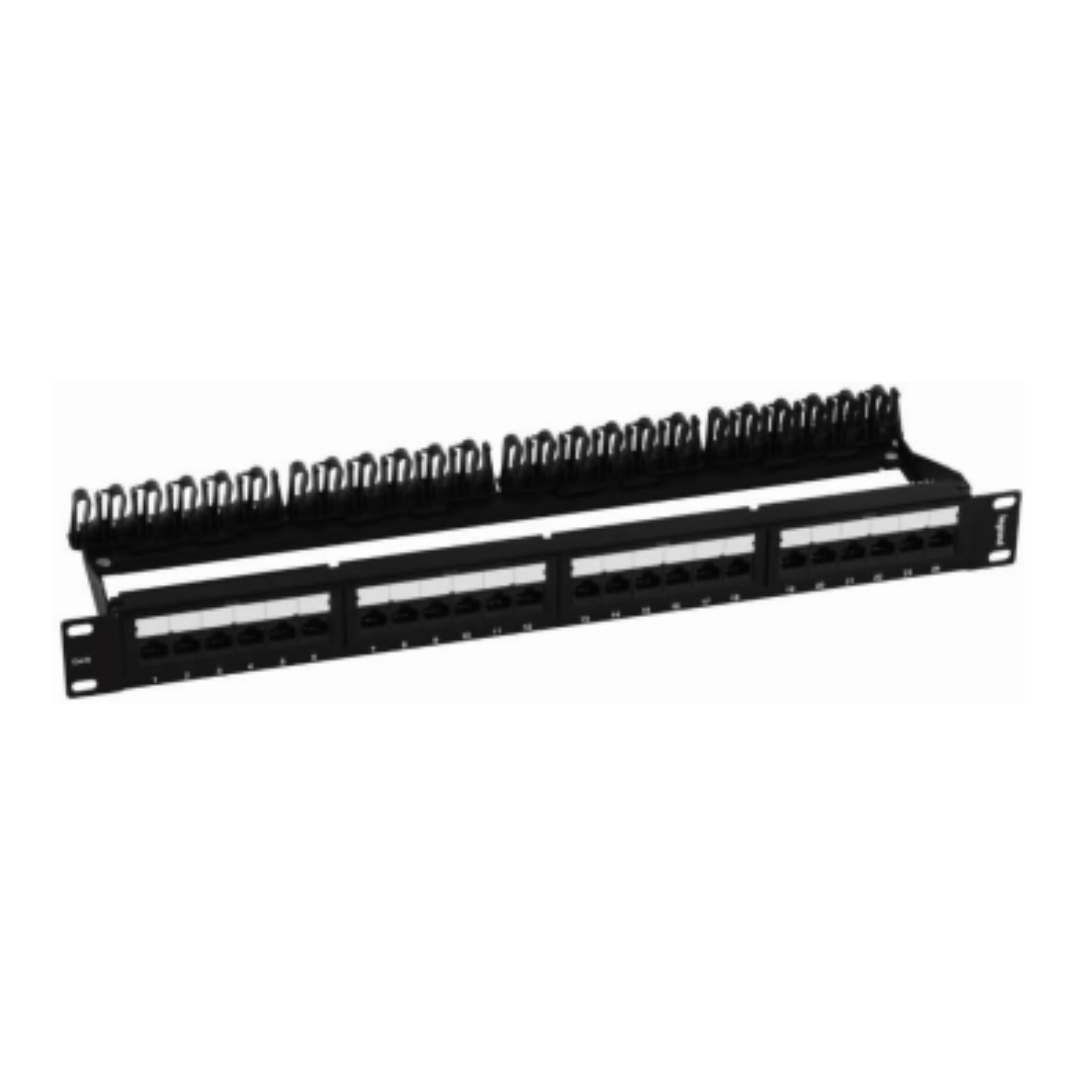 PATCH PANEL 24RJ EQUIPADO CAT5E - LINKEO BR