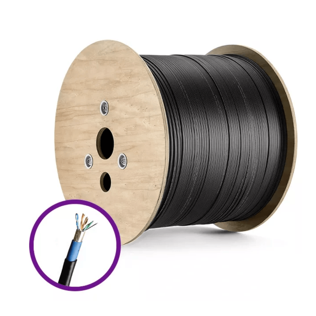 BOB CABO F/UTP CAT5E DC + BLINDADO (300 MT) - MPT BOB CABO F/UTP CAT5E DC + BLINDADO (300 MT) - MPT