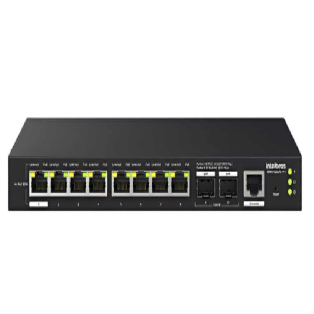 SWITCH GERENCIAVEL 8P 1000MBPS + 2SFP SMART S2110G