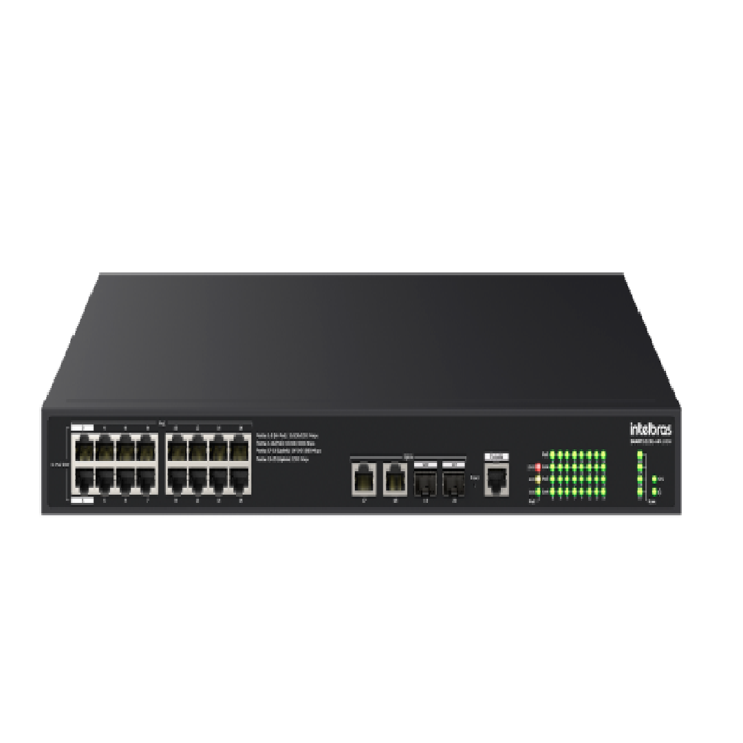 SWITCH GERENCIAVEL 26P 360W + 2SFP SMART S2128G-HP