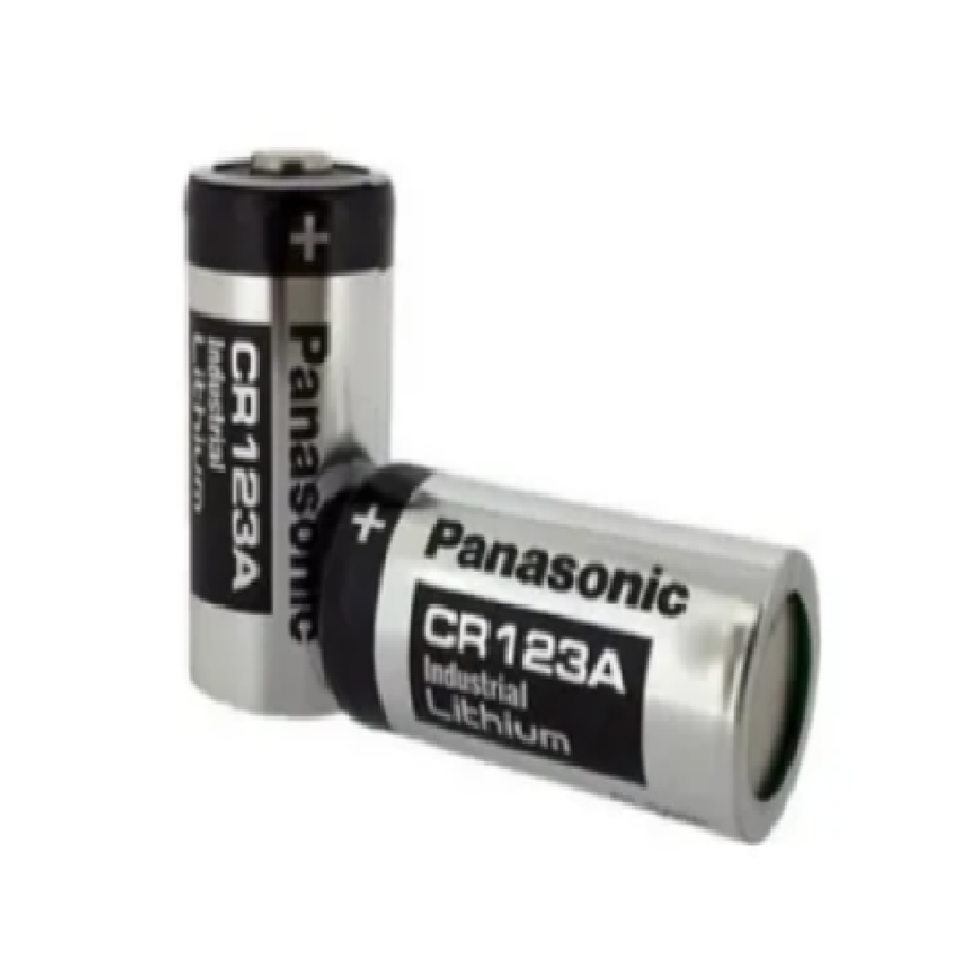 BATERIA NAO-RECARREGAVEL LITIO 3V CR123A PANASONIC