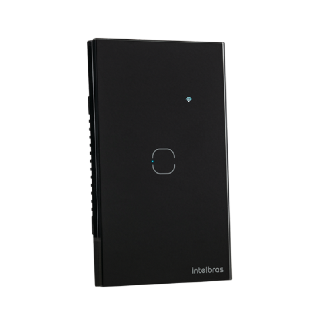INTERRUPTOR SMART ZIGBEE TOUCH 1 PRETO EZS 1001