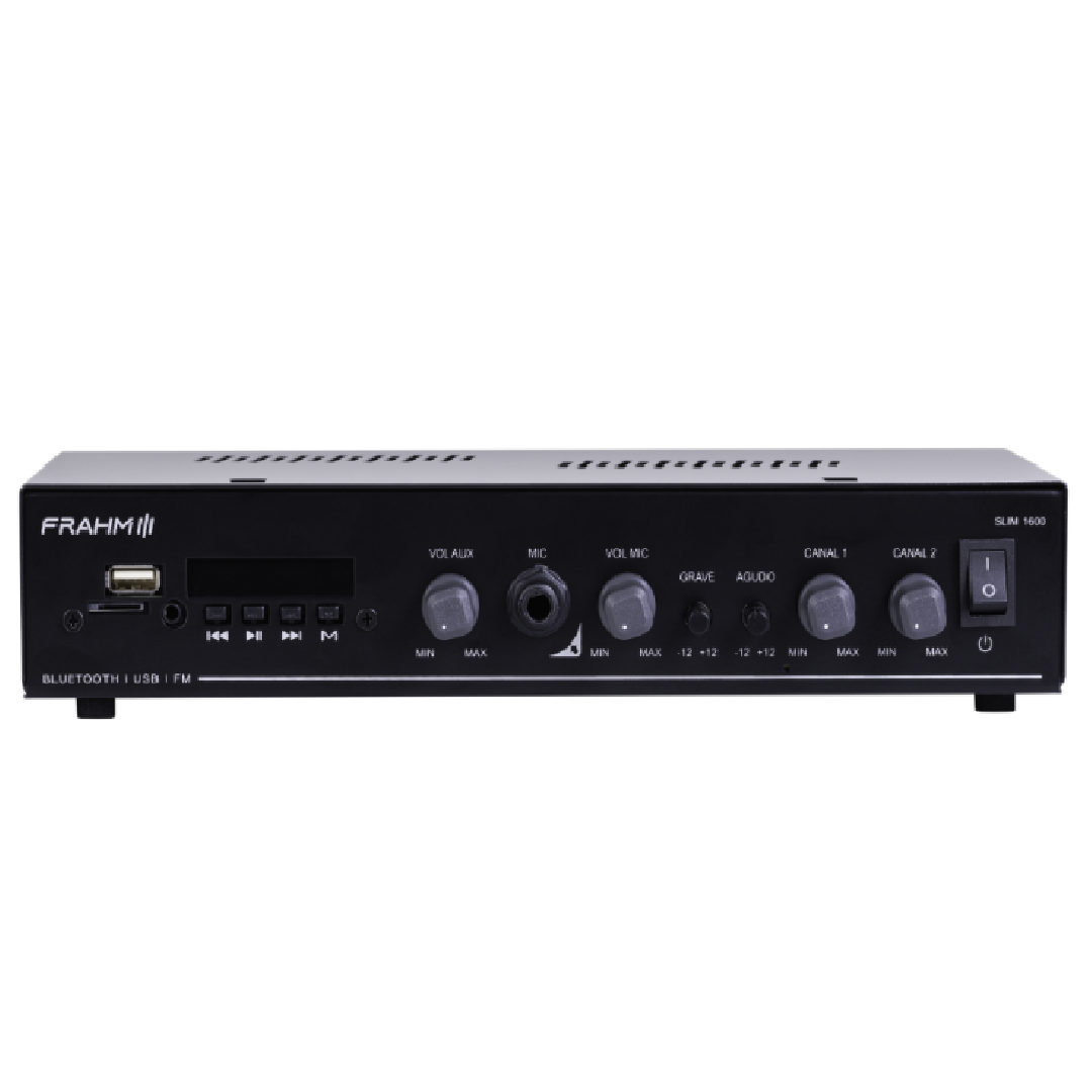 AMPLIFICADOR SLIM 1600 G5 - 2X30W  (EMB 4)