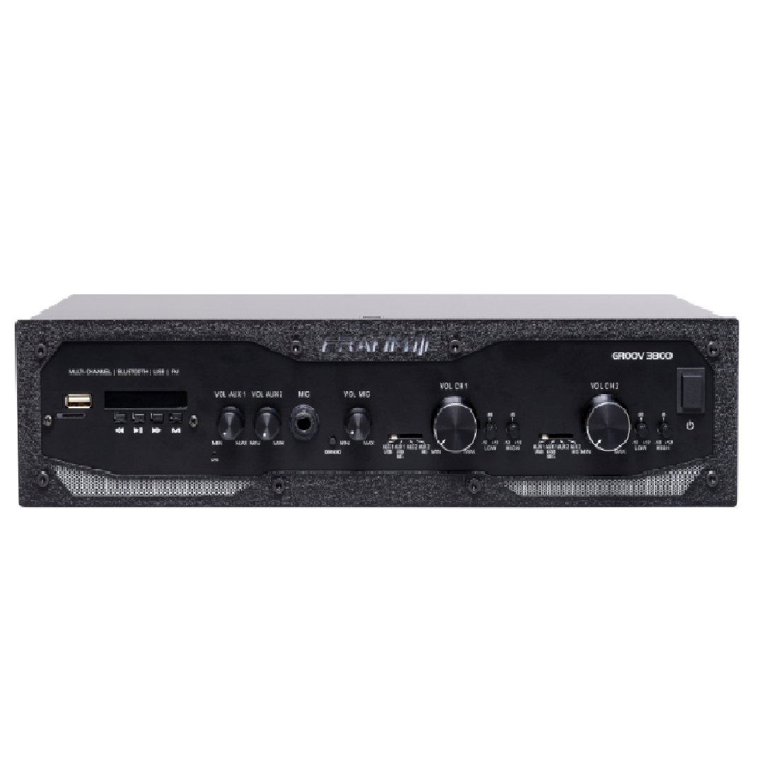 AMPLIFICADOR GR 3800 BT G5 - 2X150W