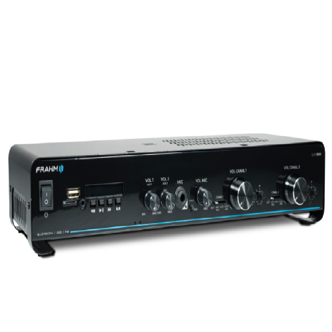 AMPLIFICADOR SLIM 2500 G5 - 2X80W (EMB 2)