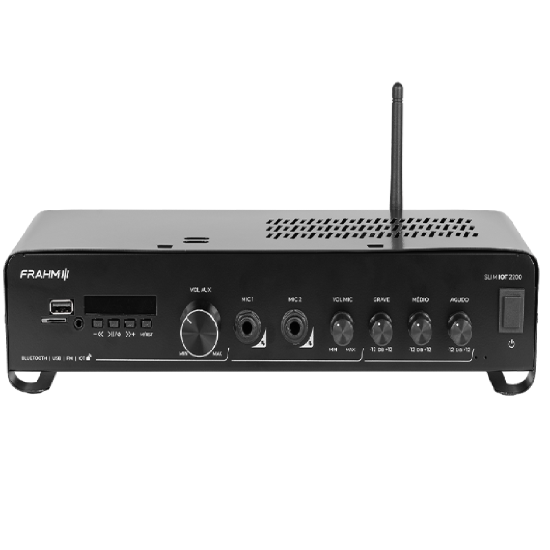 AMPLIFICADOR SLIM IOT 2200 - 120W (EMB 2)