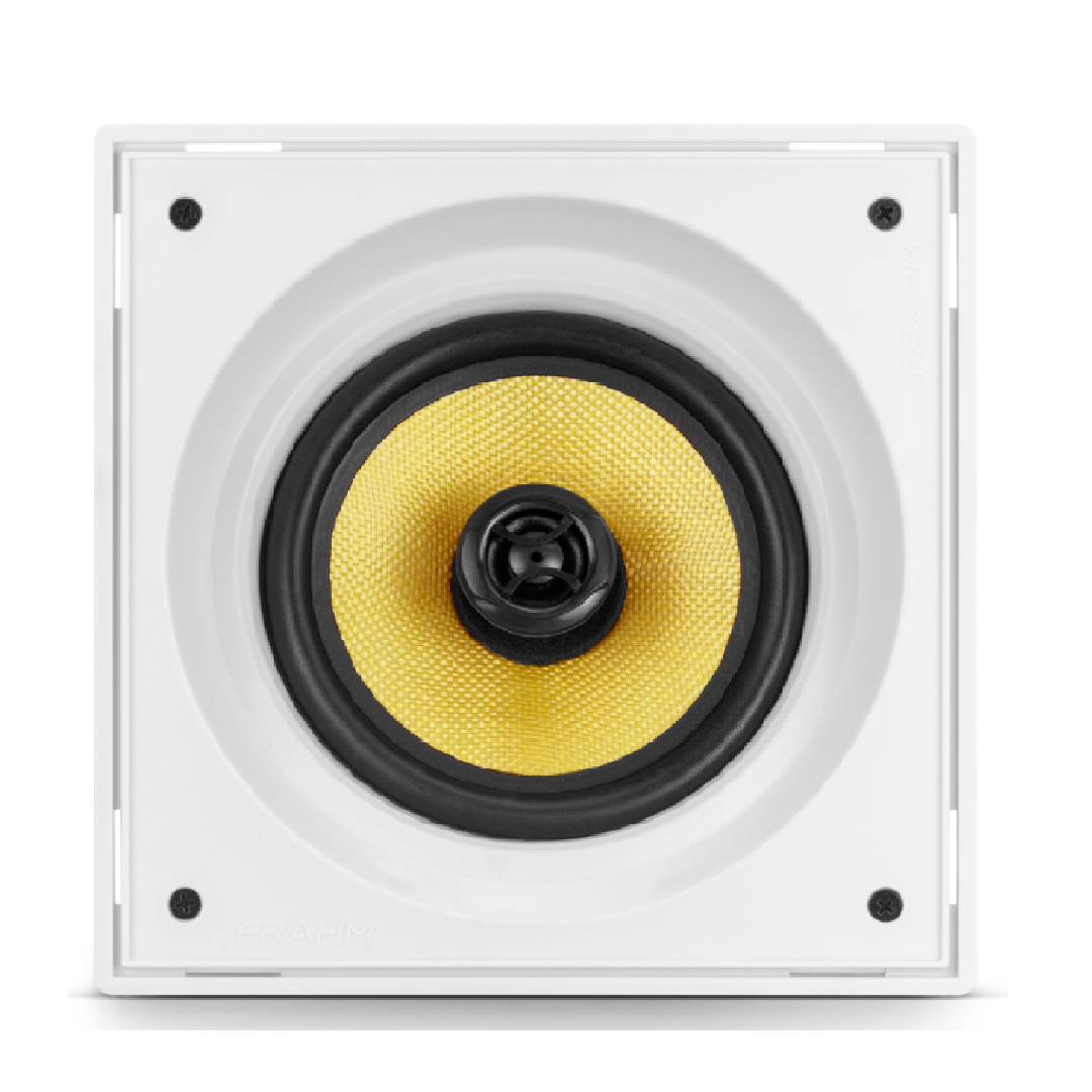 CAIXA DE SOM DE EMBUTIR ANGULADA HS 6" 100W QUADRA