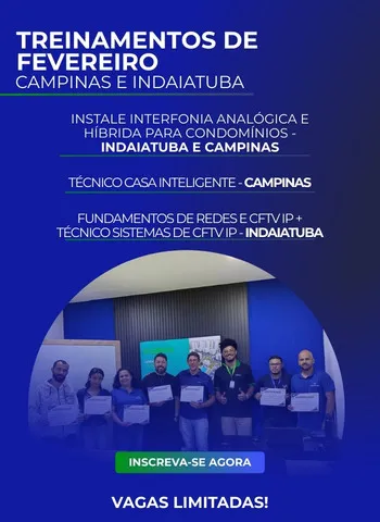 Treinamento Intelbras - FEVEREIRO