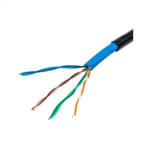 CABO U/UTP 24AWG X4P CAT5E DUPLA CAPA - METRO