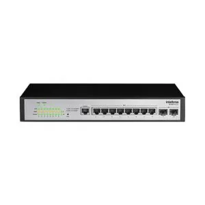 SWITCH GERENCIAVEL 8PG + 2PGBIC - SG 1002 POE L2 +