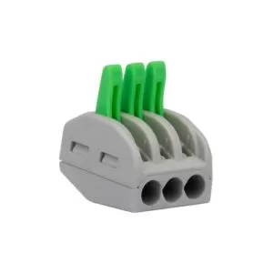 CONECTOR CONEX 1000 CLIP 3 VIAS 4MM 4PCS