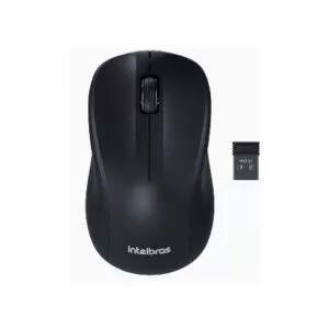 MOUSE INTELBRAS MSI55 -SEM FIO PRETO BLISTER