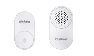 CAMPAINHA SEM FIO SEM BATERIA CIK 102 PRETA