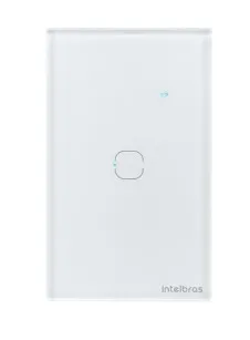 INTERRUPTOR SMART ZIGBEE TOUCH 1 BRANCO EZS 1001