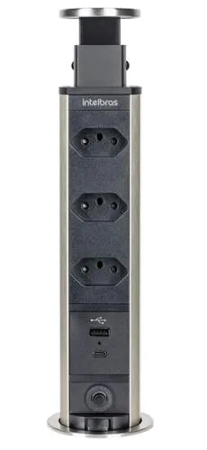 PROTETOR ELETRONICO 3 TOMADAS 2 USB TORRE EPE 3003