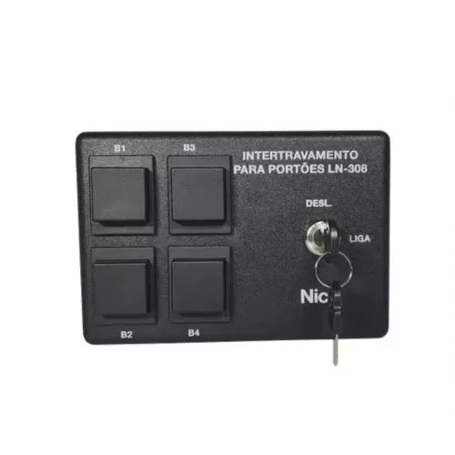 MODULO INTERTRAVAMENTO 04 BOTOES LINEAR-HCS