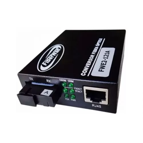 CONV FIBRA OPTICA HIB 1FO FWE2-121A 10/100/1000MBP