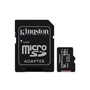 CARTAO MICRO SD 64GB 100MBS KINGSTON