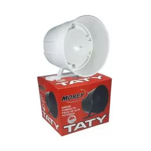 SIRENE TATY BRANCA 12V 120DB - MOREY