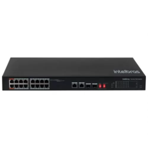 SWITCH 16P 10/100 POE+ 2P SF 1822 HI-POE